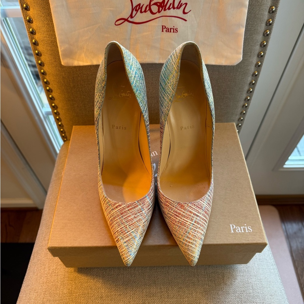 Christian Louboutin So Kate Unicorn 120mm - Size 42 - Like New - Picture 2 of 16